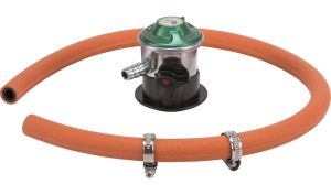 Gasmonteringssæt, Regulator/slange