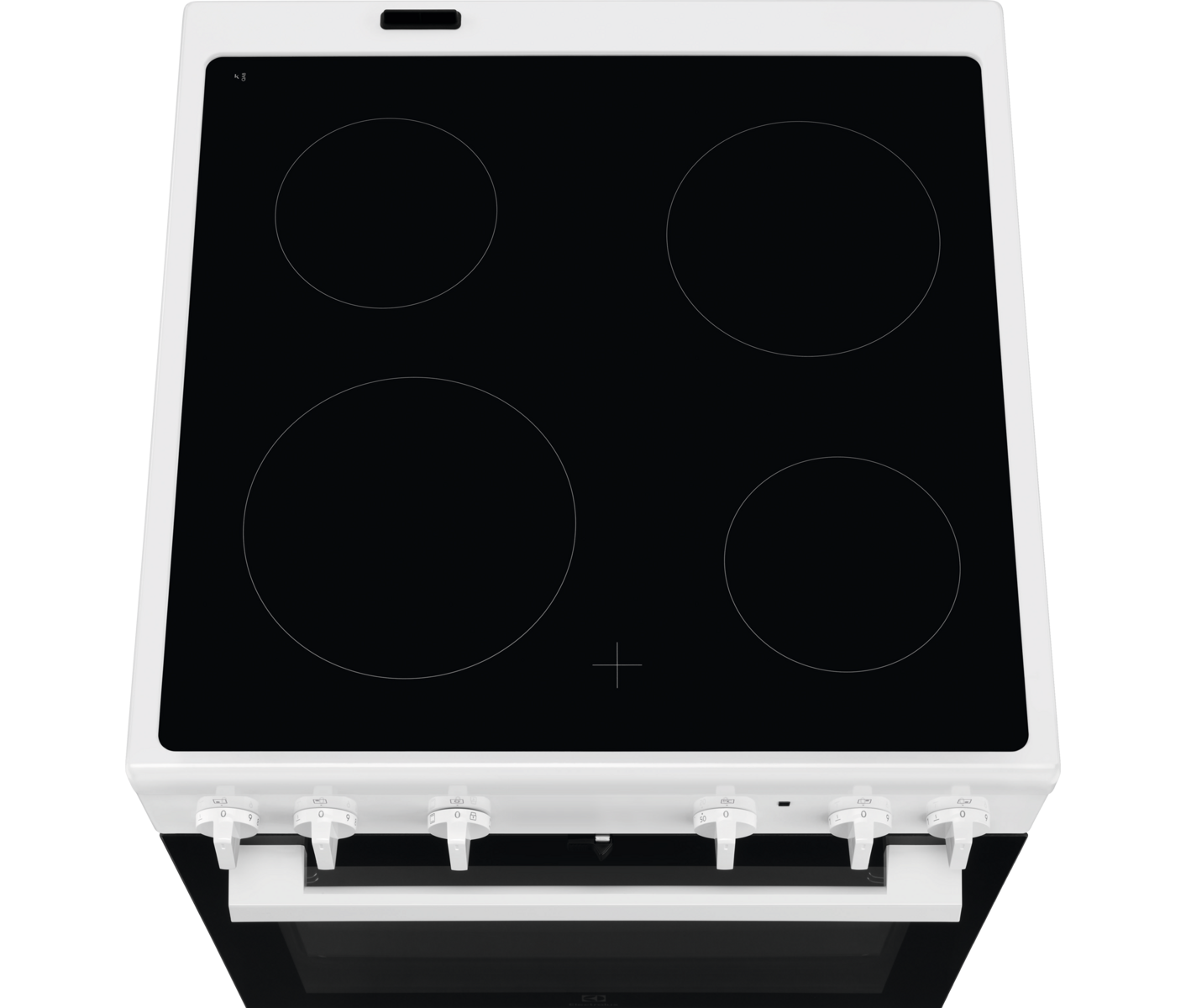 LKR64001SX 500 SurroundCook Glaskeramisk komfur 60 cm med clean emalje - Billede 2