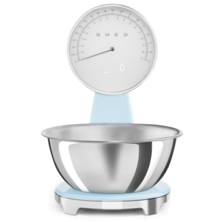 Smeg Digital og analog køkkenvægt KSF01PBWW
