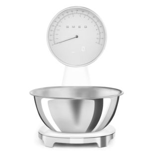 Smeg Digital og analog køkkenvægt KSF01WHWW