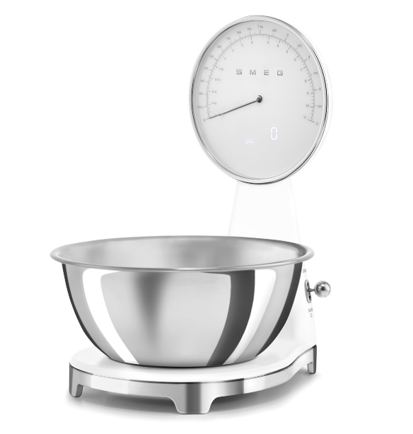 Smeg Digital og analog køkkenvægt KSF01WHWW - Billede 2